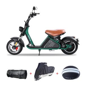M2 Electric Scooter, Fat Tire 40Ah 3000W 65KM/H Big Wheel Scooter