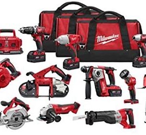 Milwaukee 2695-15 M18 Combo 15 tool Kit W/4 Xc Bat