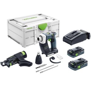 FESTOOL 576503 CORDLESS CONSTRUCTION SCREWDRIVER DURADRIVE DWC 18-4500 HPC 4,0 I-PLUS