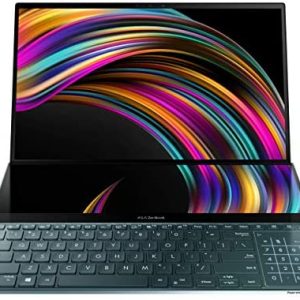 ASUS ZenBook Pro Duo UX581 Laptop 15.6 4K UHD NanoEdge Touch Display Intel Core i9-10980HK 32GB RAM 1TB SSD