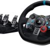 Logitech Dual-Motor Feedback Driving Force G29 Gaming Racing Wheel with Responsive Pedals for PlayStation 4 and PlayStation 3 - Black