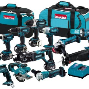 Makita LXT1500 18-Volt LXT Lithium-Ion Cordless 15-Piece Combo Kit