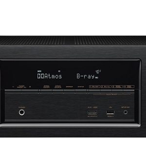 Denon AVRX2400H 7.2 Channel AV Receiver with Built-in HEOS wireless technology, Works with Alexa