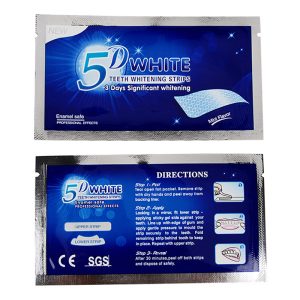 5D Gel Teeth Whitening Strips Oral Hygiene Dental Kit Denture Face Care Strips Dentist Veneers Whitening Gel