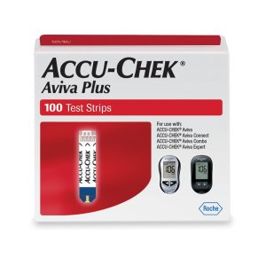 Accu-Chek Aviva Plus Test Strips, 100 CT