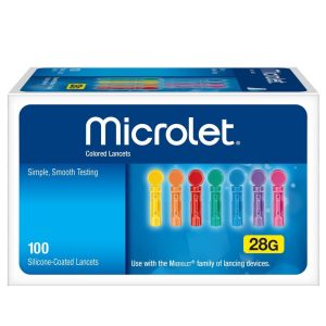 Microlet Silicone-Coated Lancets