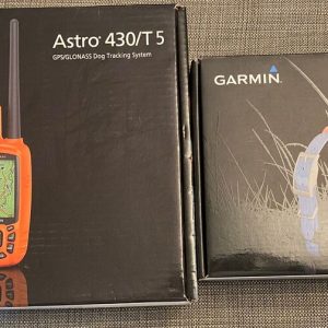 Garmin Astro 320/ T5 GPS Dog Tracking System Bundle New