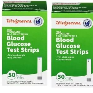 Walgreens Blood Glucose Test Strips, 50.0 ea