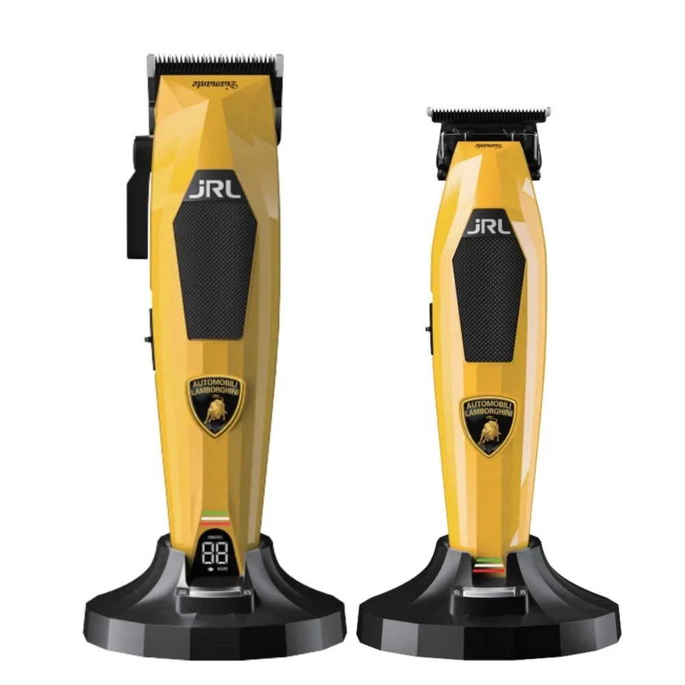 JRL x Lamborghini Diamante Collection Clipper + Trimmer Set Yellow2