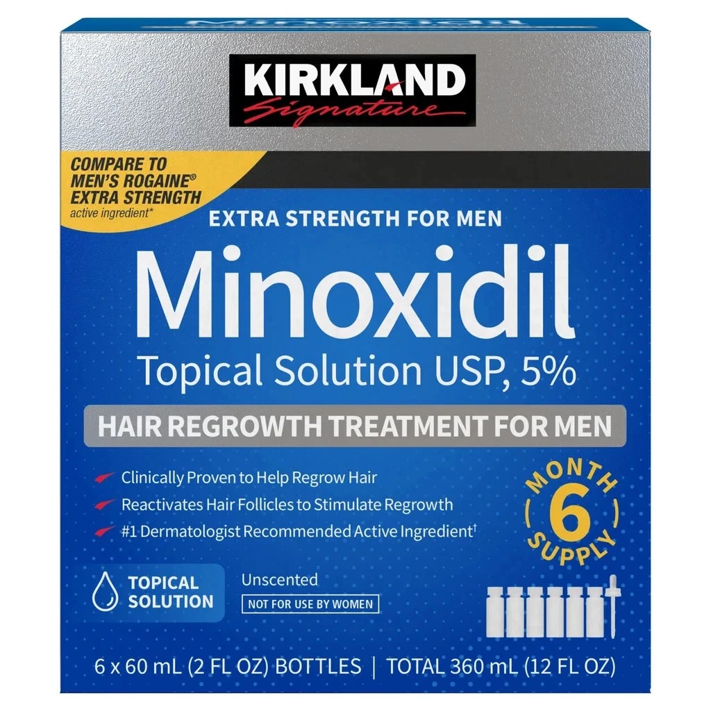 Kirkland Hair Regrowth Treatment 5% Minoxidil Foam for Men - 6 Month Supply 2