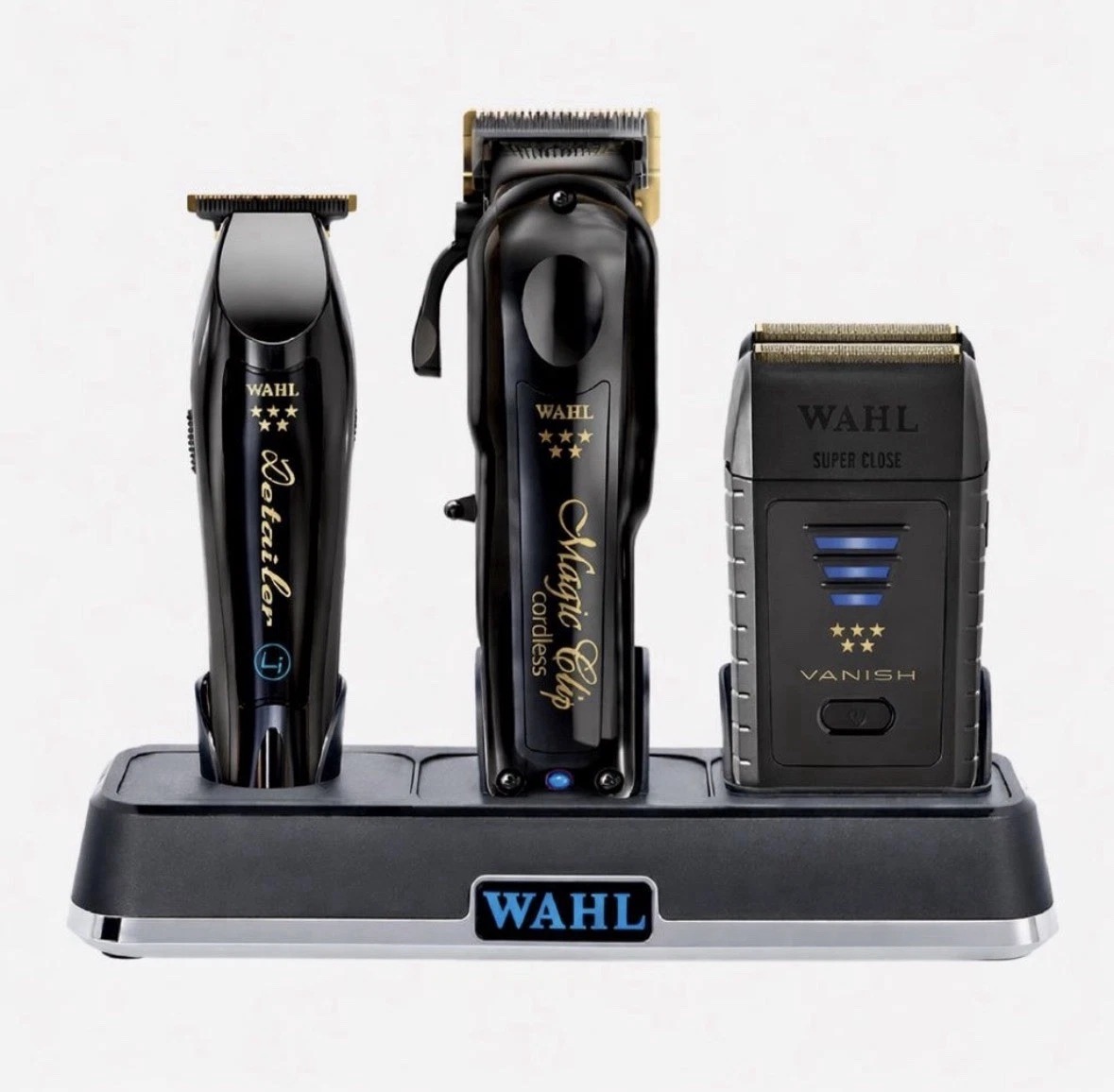 Wahl Magic Clip Cordless, Vanish, Detailer Li Clipper Trimmer Foil Shaver Set